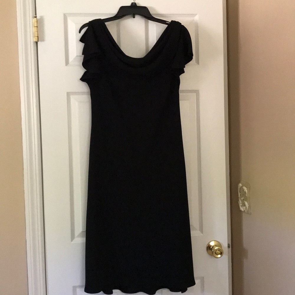 Black cocktail dress
